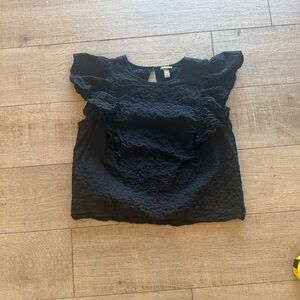 Women’s A New Day Ruffle Sleeve Top M L